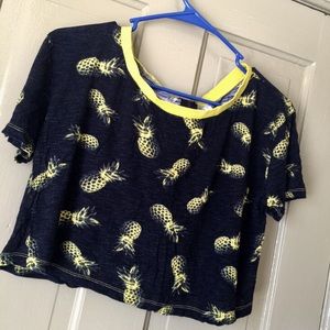 Pineapple Crop Top